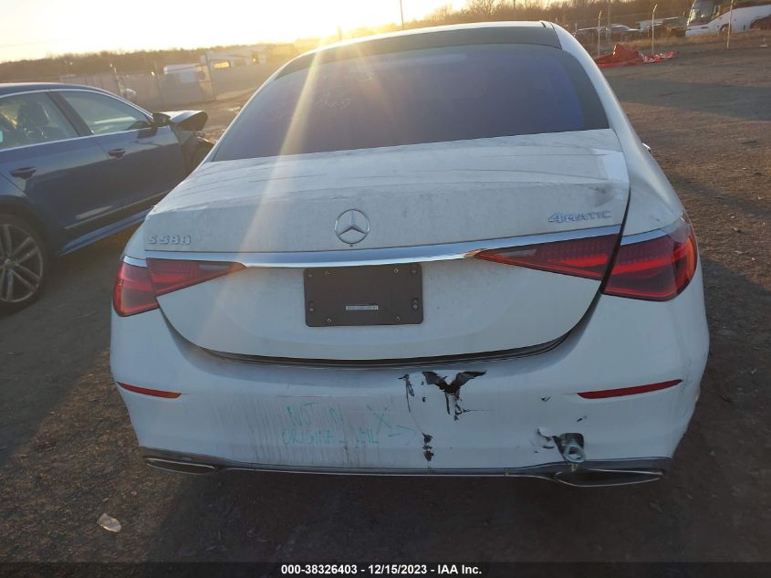 2021 MERCEDES-BENZ S 580 4MATIC - W1K6G7GB3MA041976