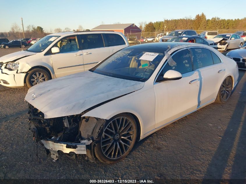 2021 MERCEDES-BENZ S 580 4MATIC - W1K6G7GB3MA041976