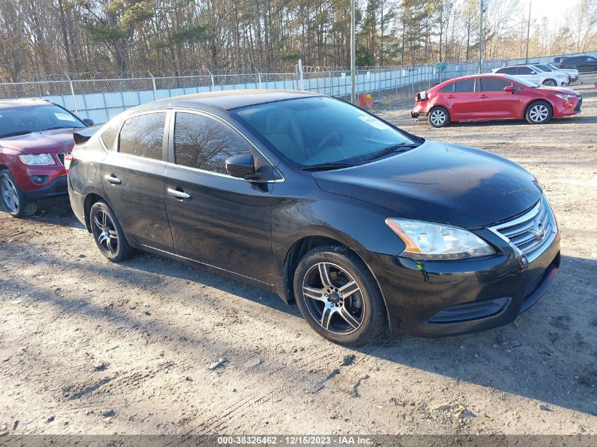 2013 NISSAN SENTRA S - 3N1AB7AP6DL762201