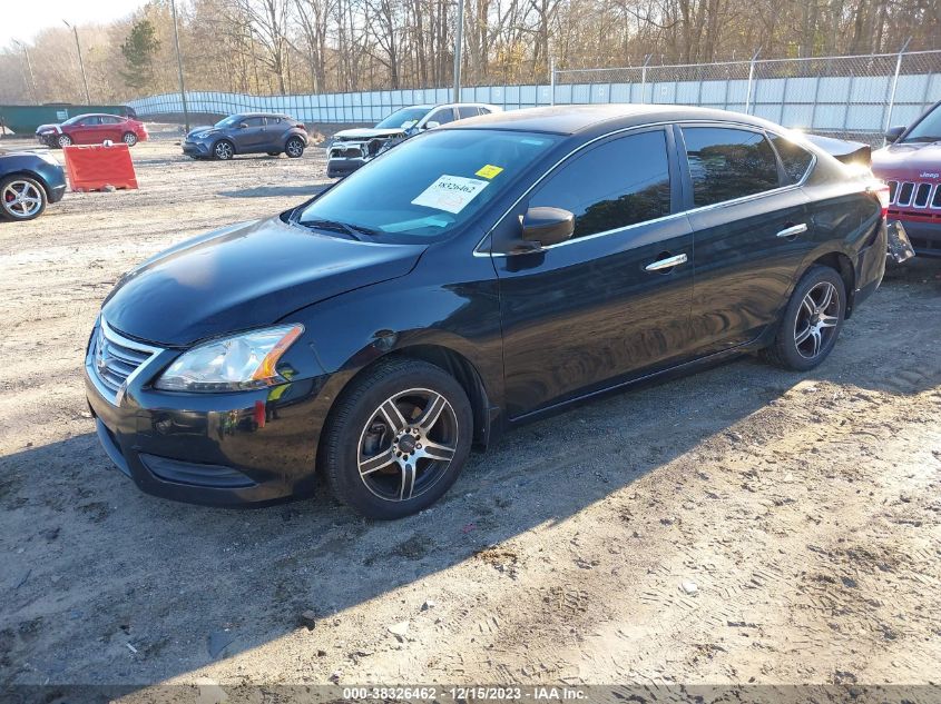 2013 NISSAN SENTRA S - 3N1AB7AP6DL762201