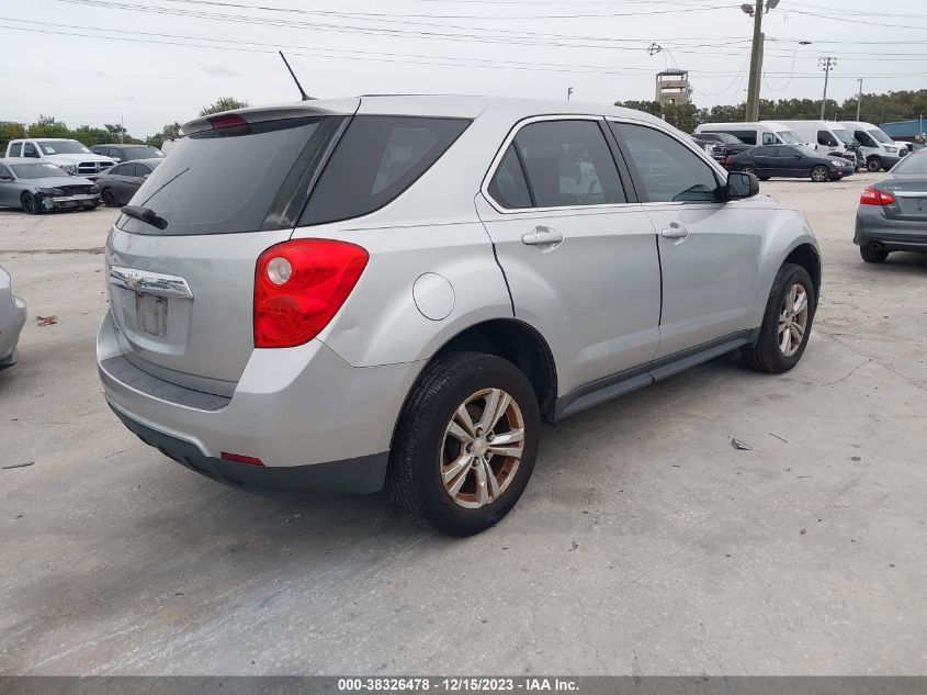 2014 CHEVROLET EQUINOX LS - 1GNALAEK4EZ123581