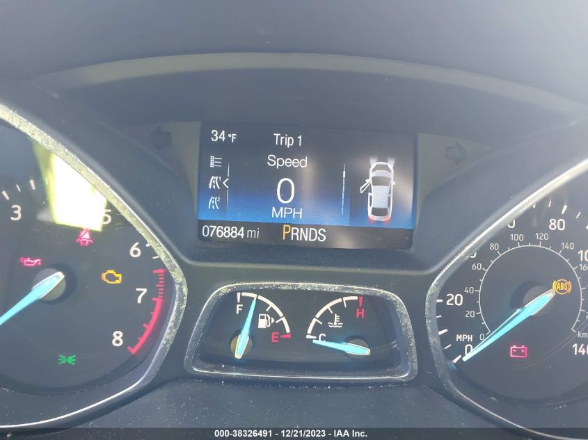 2017 FORD ESCAPE SE - 1FMCU9G97HUB84525