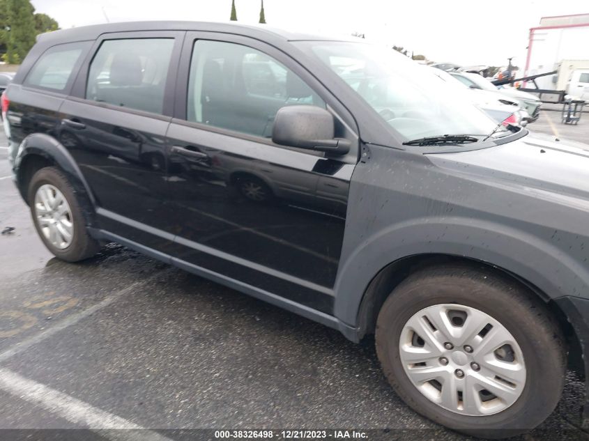 2014 DODGE JOURNEY SE - 3C4PDCAB1ET259188