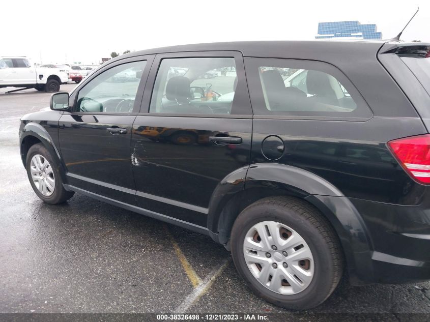 2014 DODGE JOURNEY SE - 3C4PDCAB1ET259188