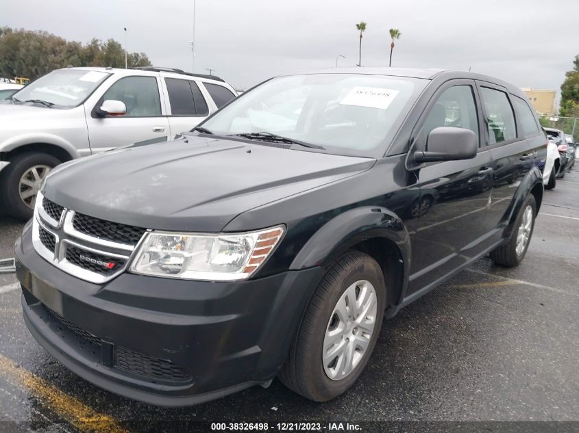 2014 DODGE JOURNEY SE - 3C4PDCAB1ET259188