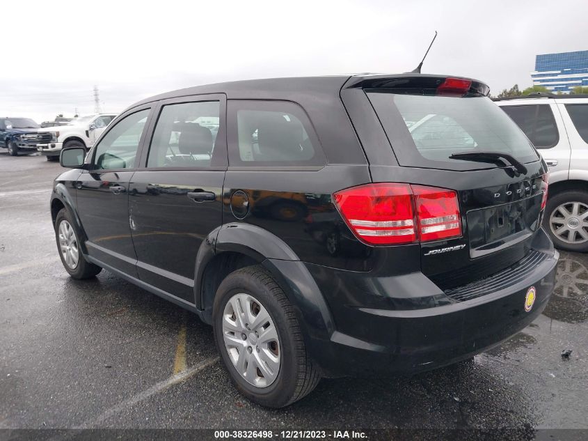 2014 DODGE JOURNEY SE - 3C4PDCAB1ET259188