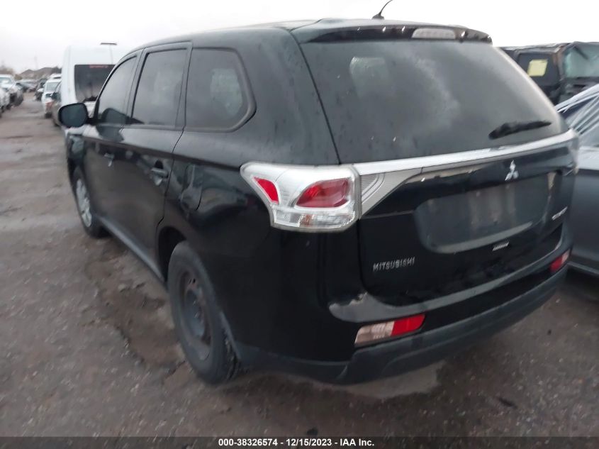 2014 MITSUBISHI OUTLANDER ES - JA4AD2A39EZ004896