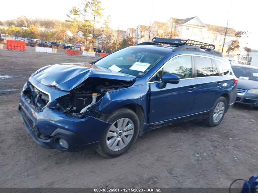 VIN 4S4BSAFC5K3240166 2019 SUBARU OUTBACK 2.5I PREMIUM