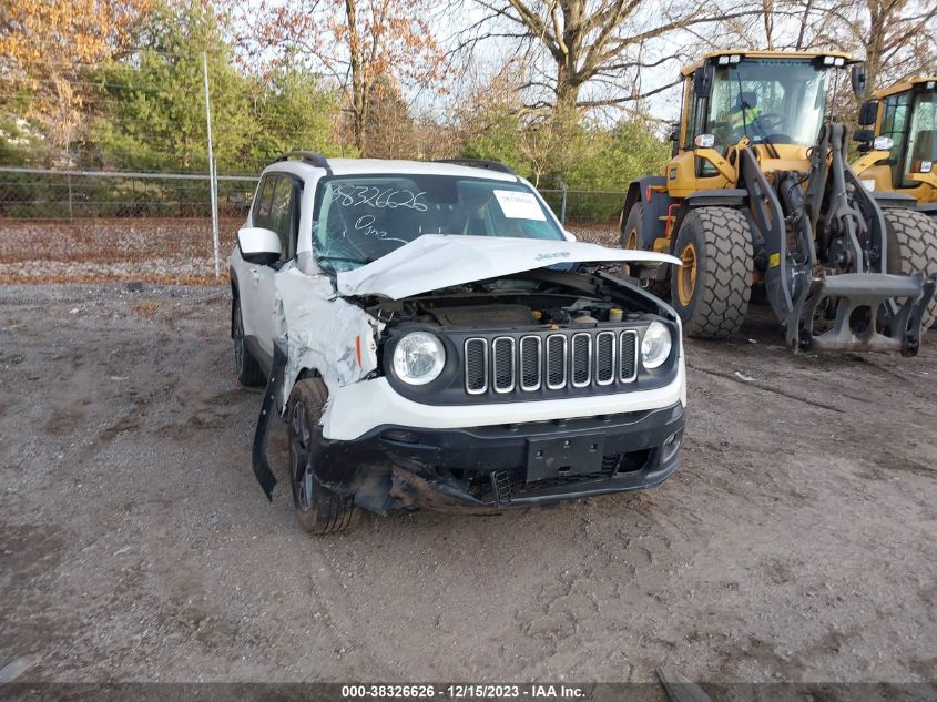 2016 JEEP RENEGADE LATITUDE - ZACCJBBT2GPD53003