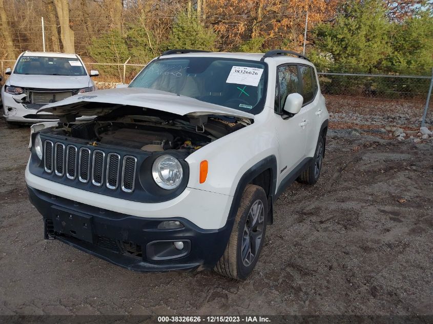 2016 JEEP RENEGADE LATITUDE - ZACCJBBT2GPD53003