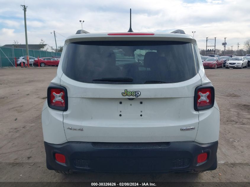 2016 JEEP RENEGADE LATITUDE - ZACCJBBT2GPD53003
