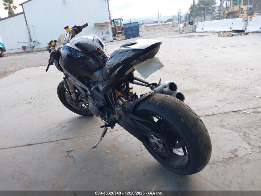 2012 DUCATI MONSTER 1110 - ZDM1RARR5CB057745