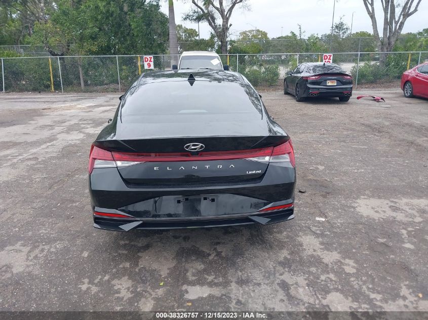 2023 HYUNDAI ELANTRA LIMITED - KMHLP4AGXPU404367