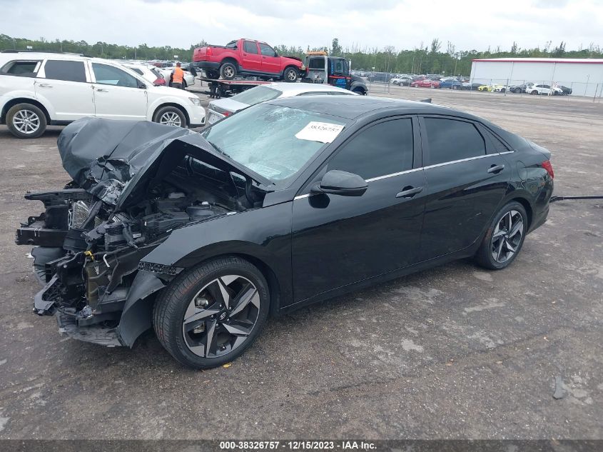2023 HYUNDAI ELANTRA LIMITED - KMHLP4AGXPU404367