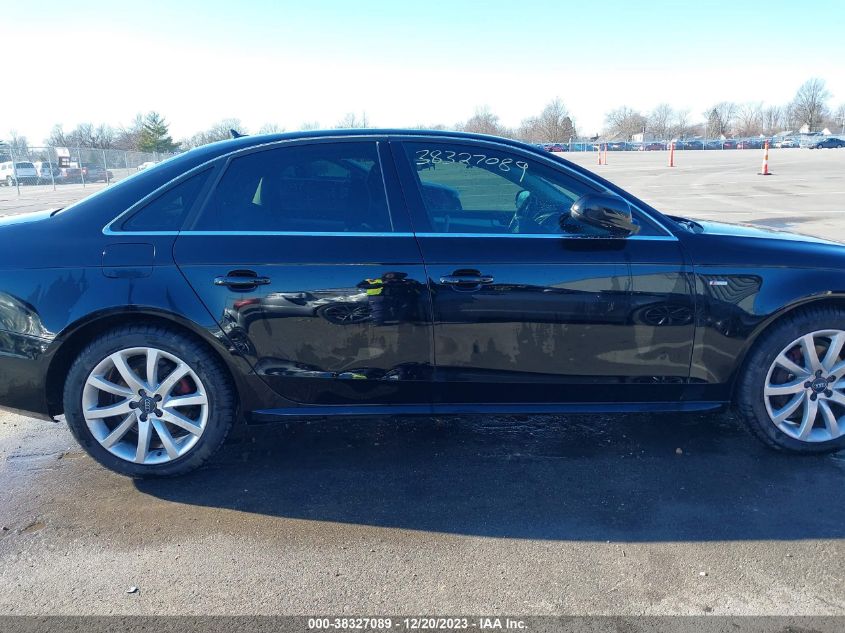 2014 AUDI A4 2.0T PREMIUM - WAUAFAFL2EA016662