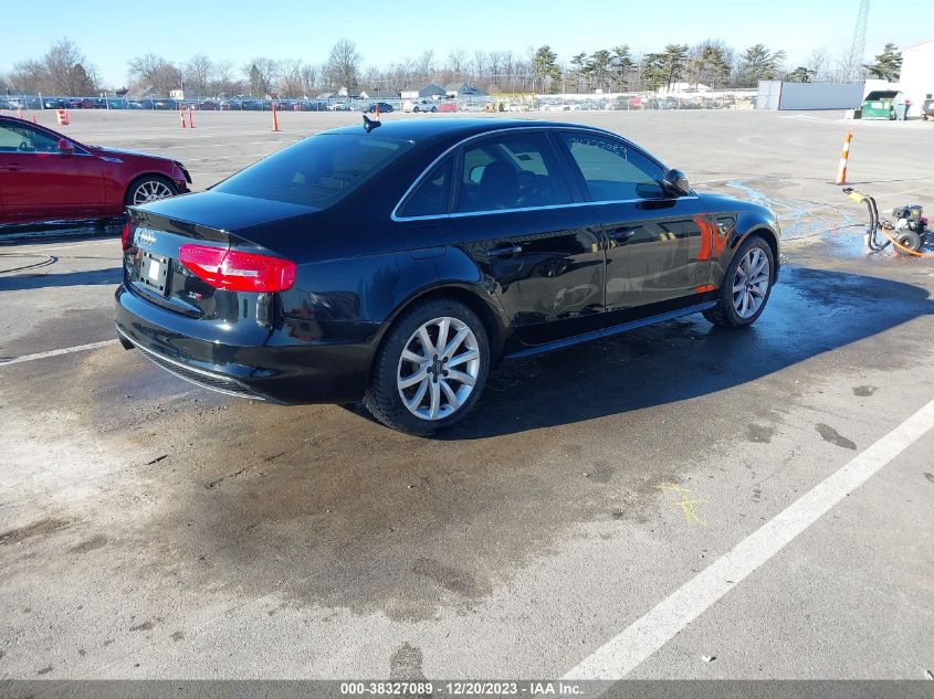 2014 AUDI A4 2.0T PREMIUM - WAUAFAFL2EA016662