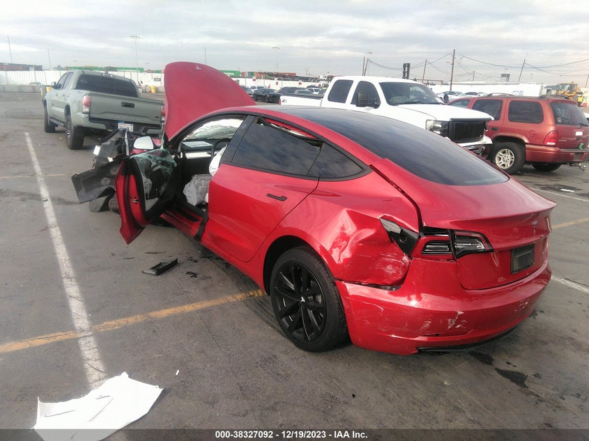 VIN 5YJ3E1EB9PF390185 2023 TESLA MODEL 3