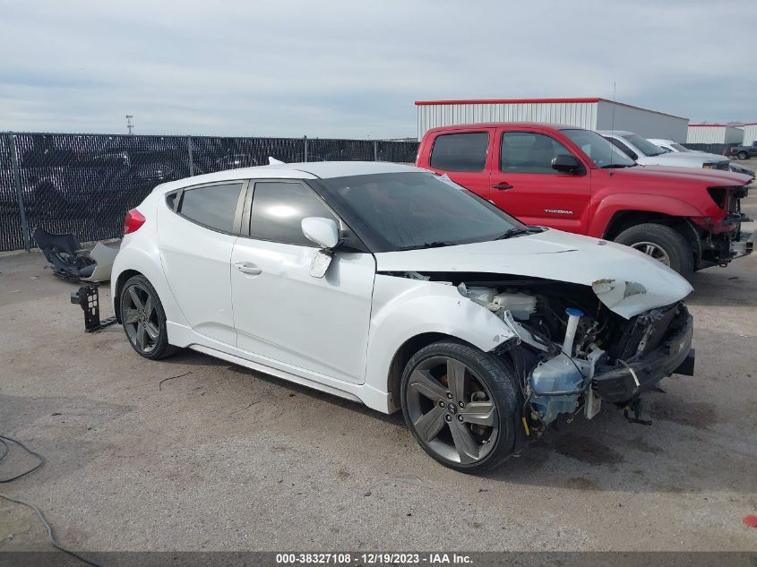 2015 HYUNDAI VELOSTER TURBO - KMHTC6AE2FU232145