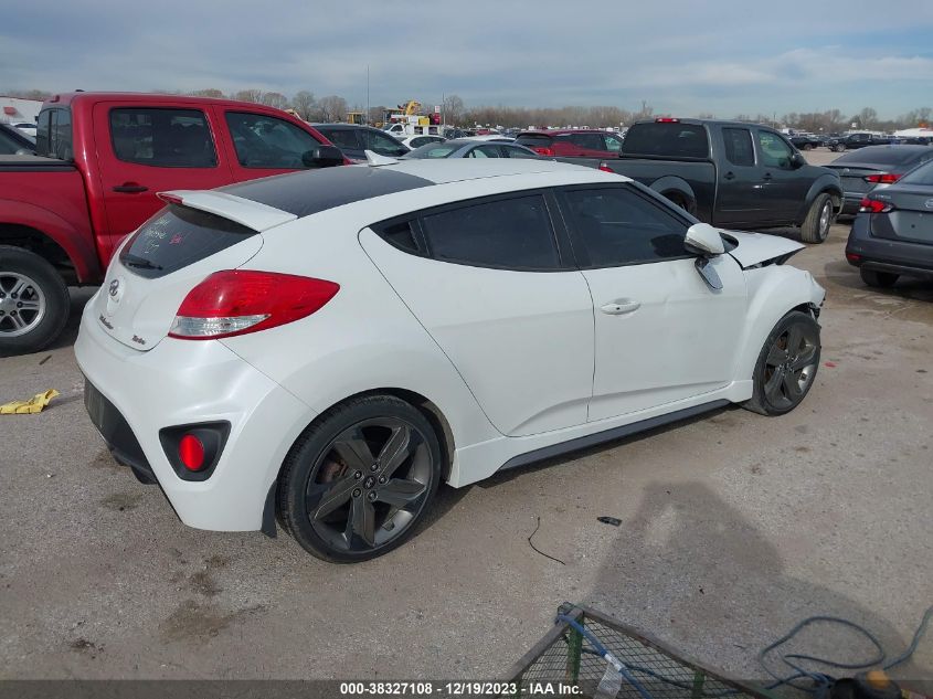 2015 HYUNDAI VELOSTER TURBO - KMHTC6AE2FU232145