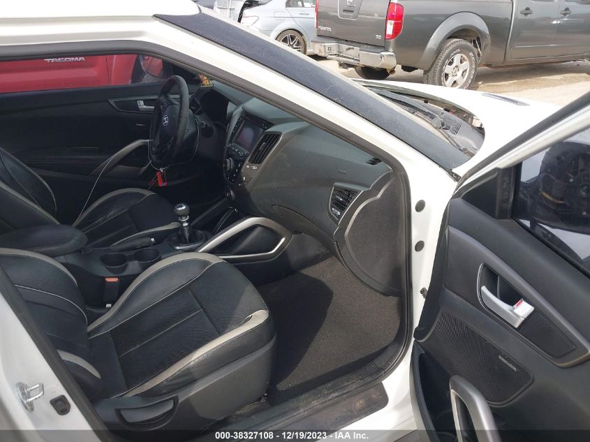 2015 HYUNDAI VELOSTER TURBO - KMHTC6AE2FU232145