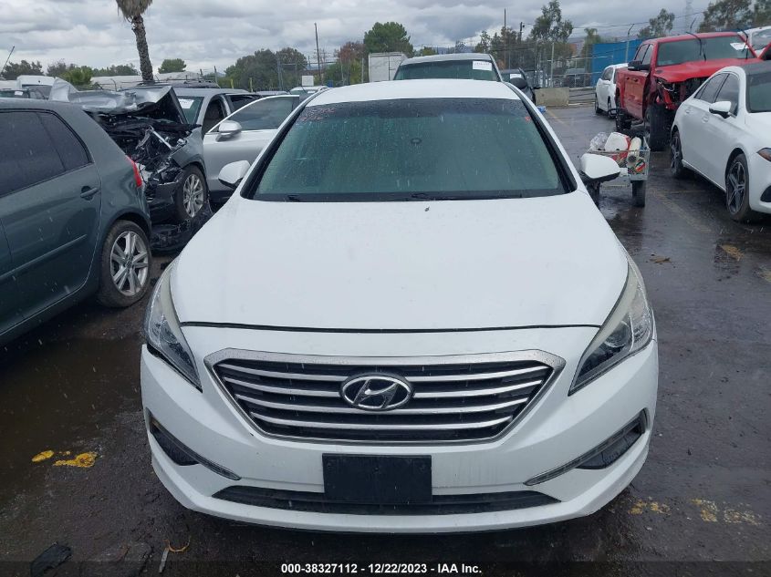 2015 HYUNDAI SONATA SE - 5NPE24AF2FH205065