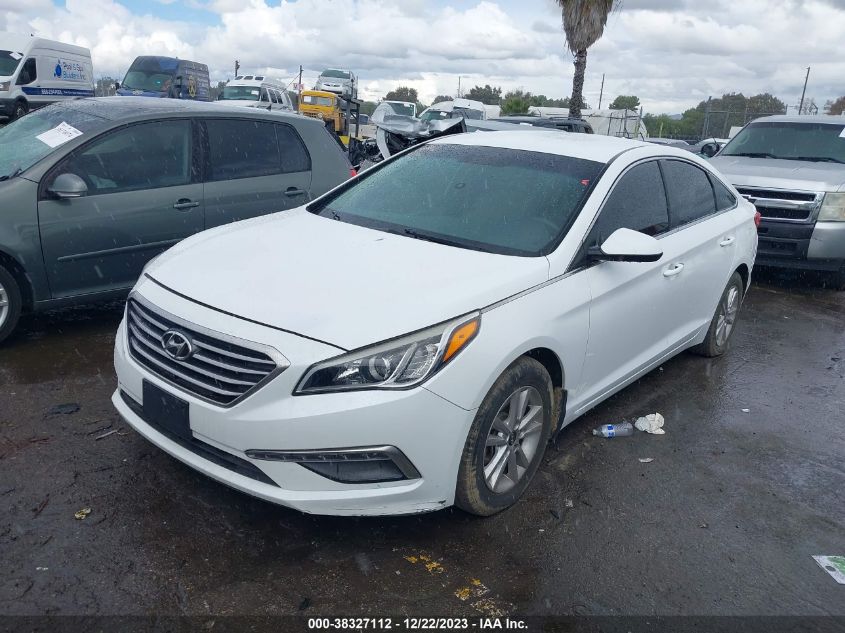 2015 HYUNDAI SONATA SE - 5NPE24AF2FH205065