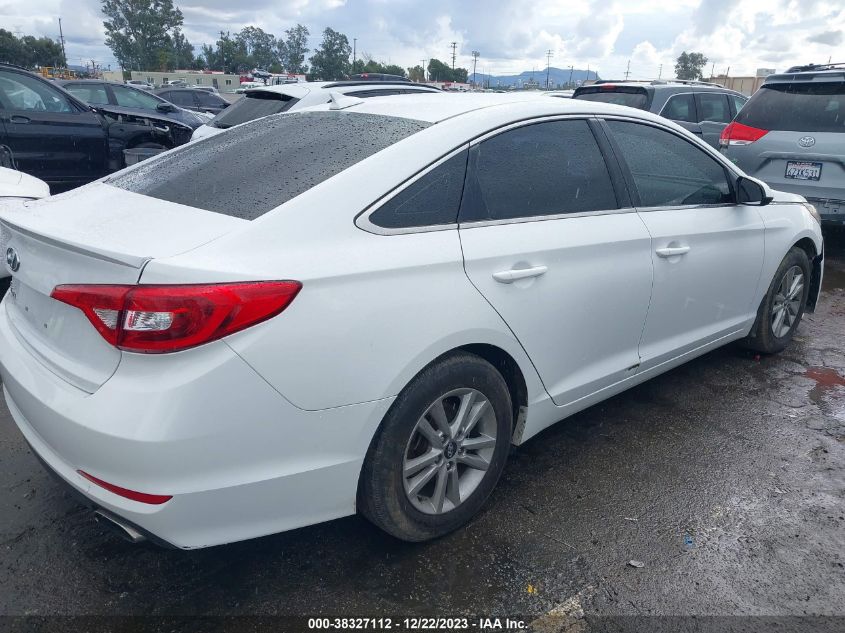 2015 HYUNDAI SONATA SE - 5NPE24AF2FH205065