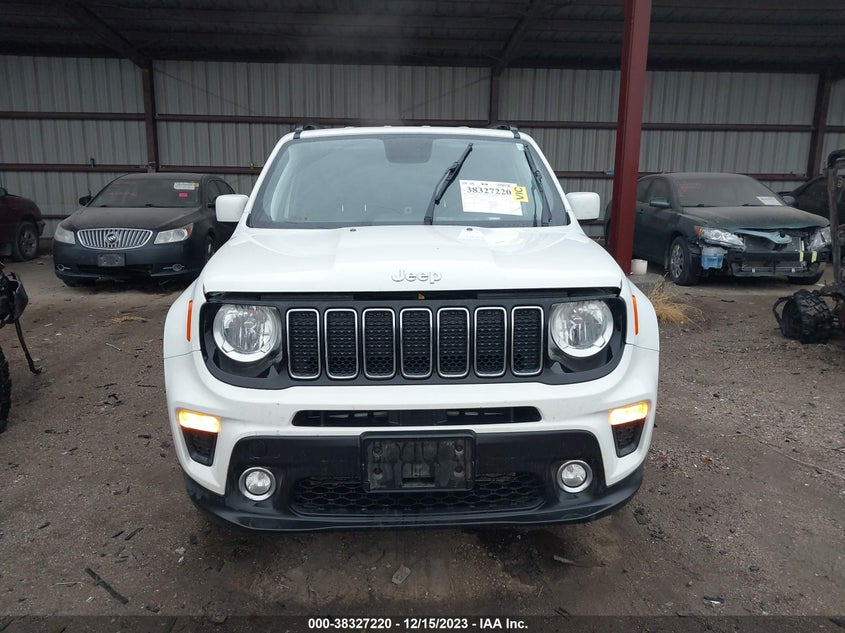 VIN ZACNJBBB7KPK73007 2019 JEEP RENEGADE LATITUDE