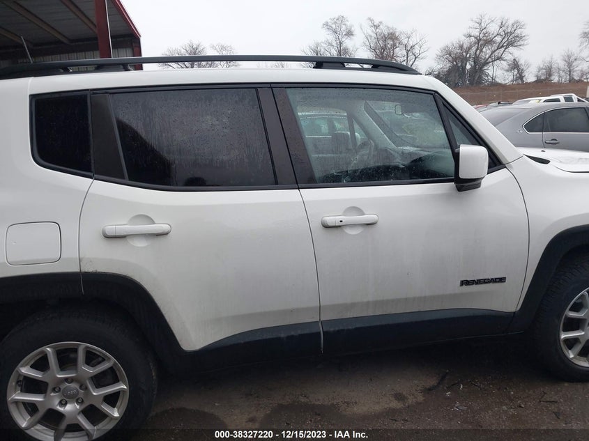 VIN ZACNJBBB7KPK73007 2019 JEEP RENEGADE LATITUDE