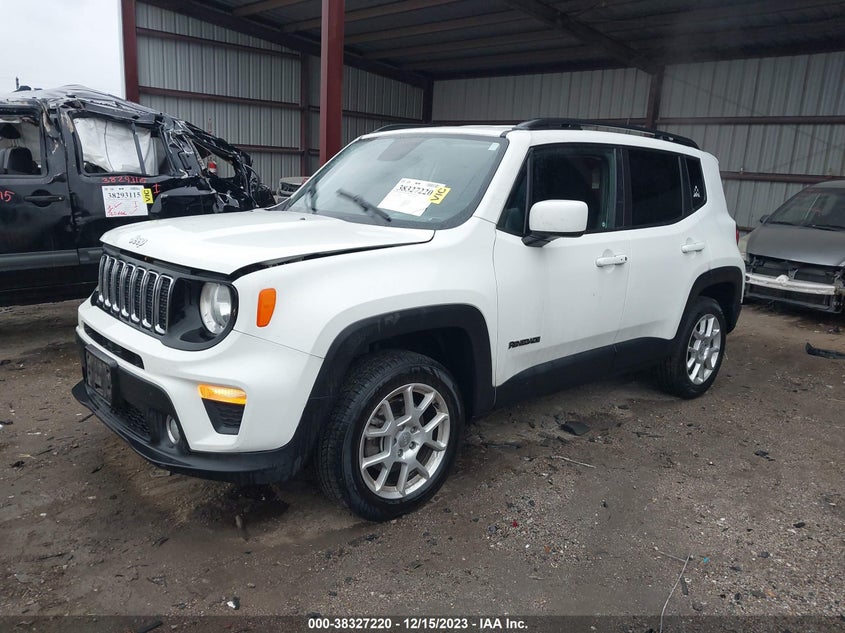 VIN ZACNJBBB7KPK73007 2019 JEEP RENEGADE LATITUDE
