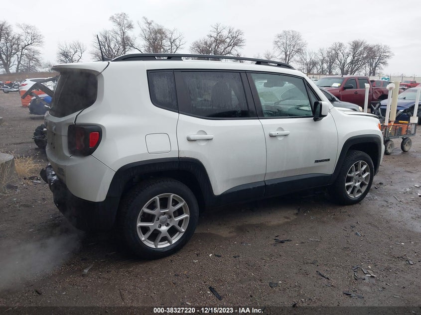 VIN ZACNJBBB7KPK73007 2019 JEEP RENEGADE LATITUDE