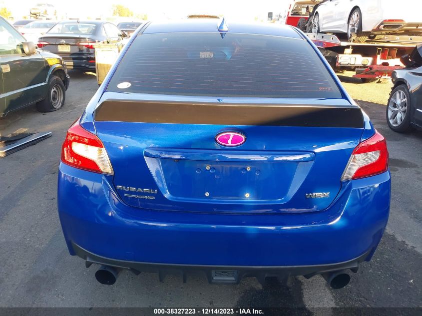 2016 SUBARU WRX LIMITED - JF1VA1N65G8812613