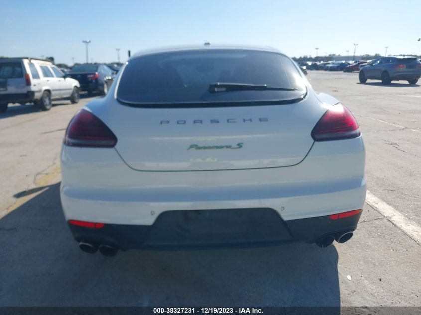 2015 PORSCHE PANAMERA E-HYBRID S WP0AD2A78FL040107