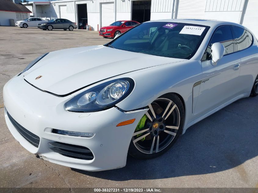 2015 PORSCHE PANAMERA E-HYBRID S WP0AD2A78FL040107