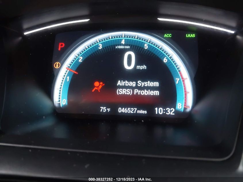 VIN 19XFC2F66KE005402 2019 HONDA CIVIC LX
