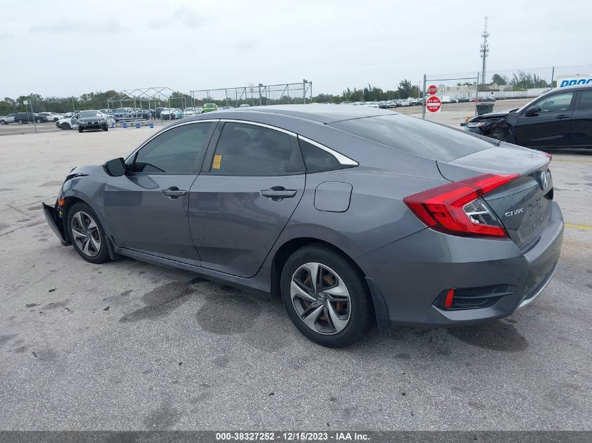 VIN 19XFC2F66KE005402 2019 HONDA CIVIC LX