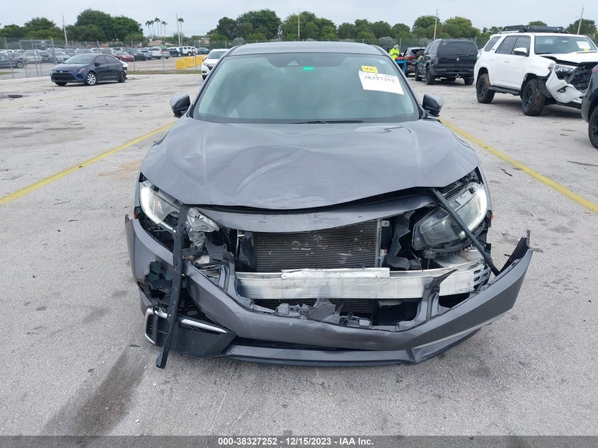 VIN 19XFC2F66KE005402 2019 HONDA CIVIC LX