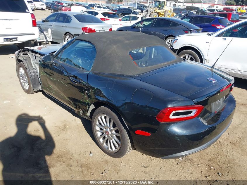2017 FIAT 124 SPIDER CLASSICA JC1NFAEK5H0126691