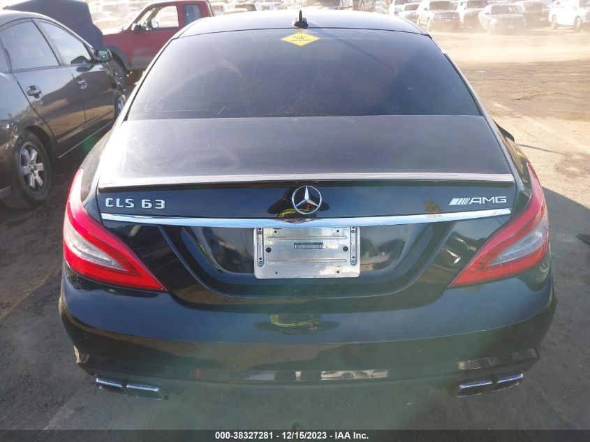 2013 MERCEDES-BENZ CLS 63 AMG - WDDLJ7EB7DA076978