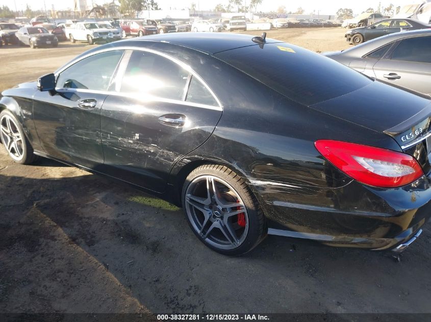 2013 MERCEDES-BENZ CLS 63 AMG - WDDLJ7EB7DA076978