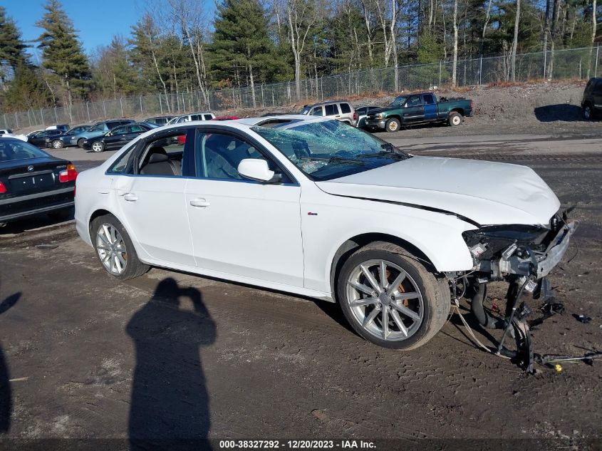 2016 AUDI A4 2.0T PREMIUM - WAUBFAFL3GN017996