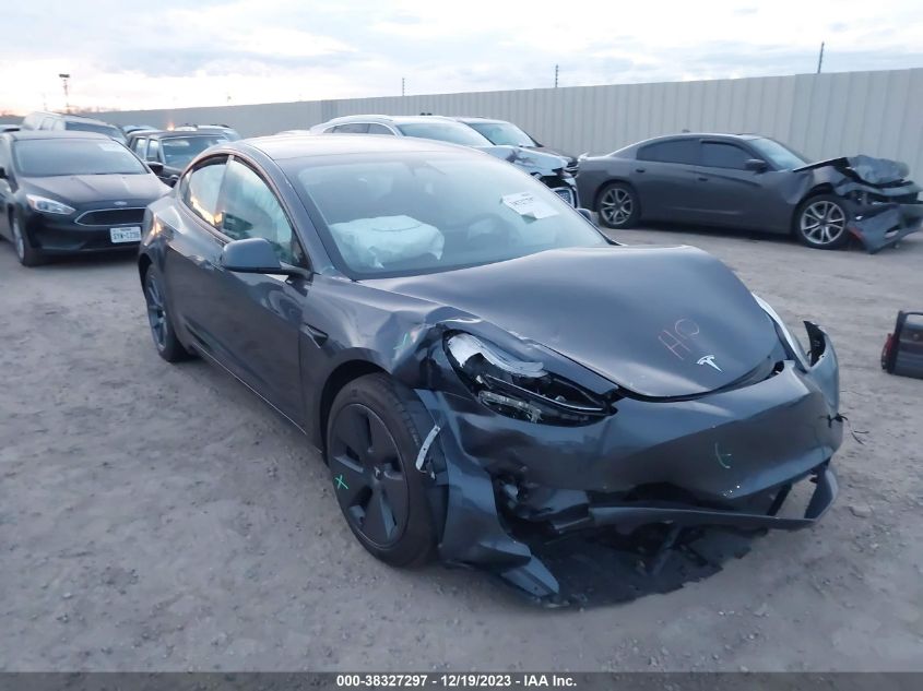 2023 TESLA MODEL 3 REAR-WHEEL DRIVE - 5YJ3E1EA7PF653071