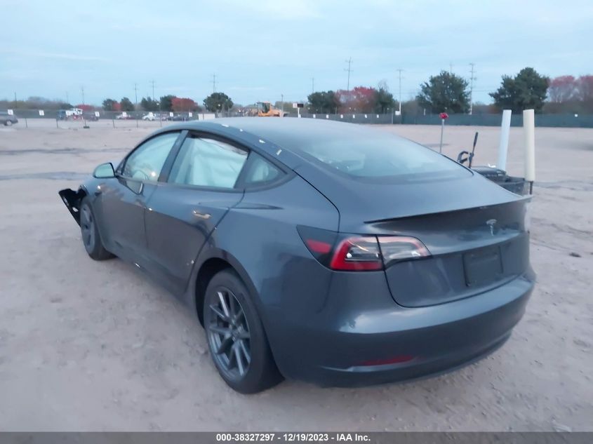 2023 TESLA MODEL 3 REAR-WHEEL DRIVE - 5YJ3E1EA7PF653071