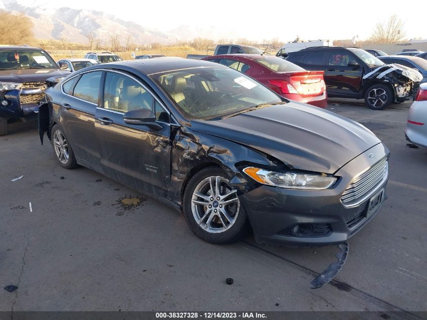 2016 FORD FUSION ENERGI TITANIUM - 3FA6P0SU5GR247102