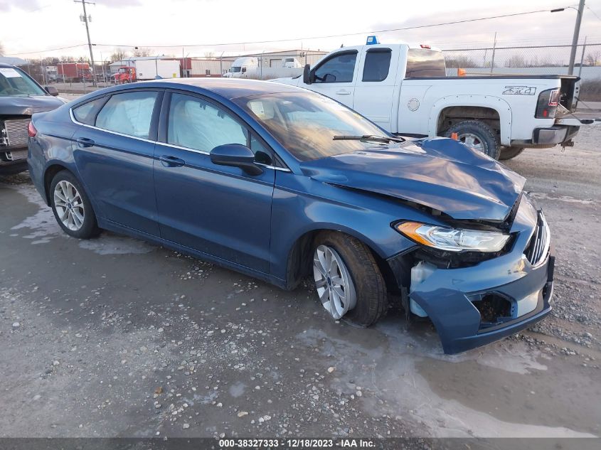 2019 FORD FUSION SE - 3FA6P0HD2KR129458