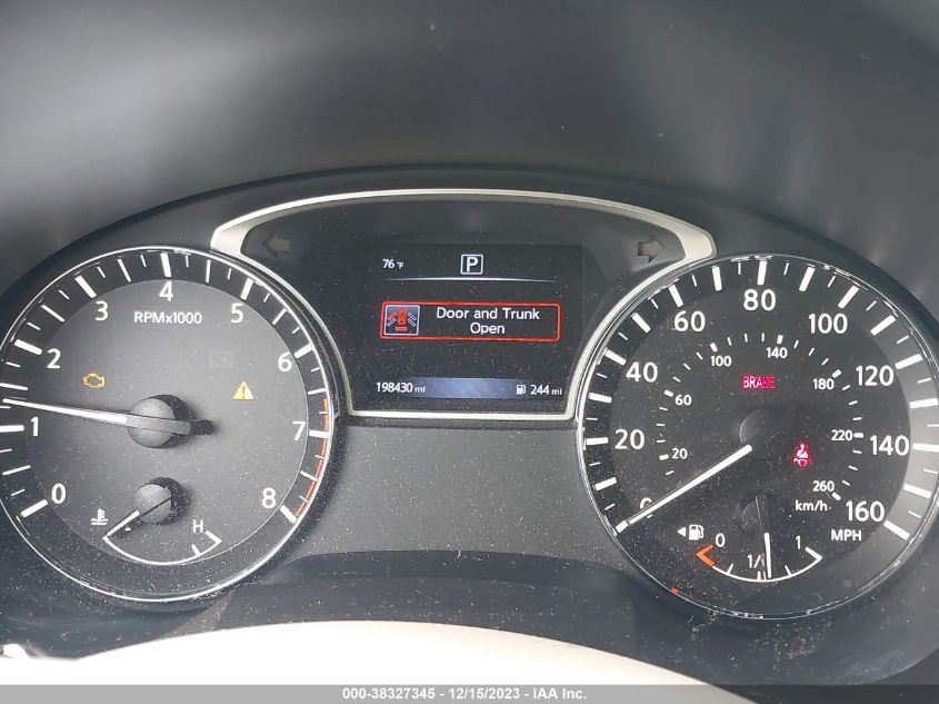 2017 NISSAN ALTIMA 2.5/S/SV/SL/SR - 1N4AL3APXHN313182