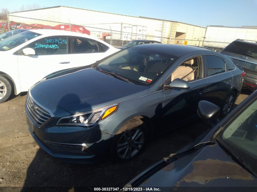 2015 HYUNDAI SONATA SE - 5NPE24AF4FH050454