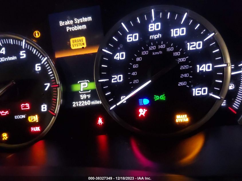 2017 ACURA TLX TECHNOLOGY PACKAGE - 19UUB3F54HA000638