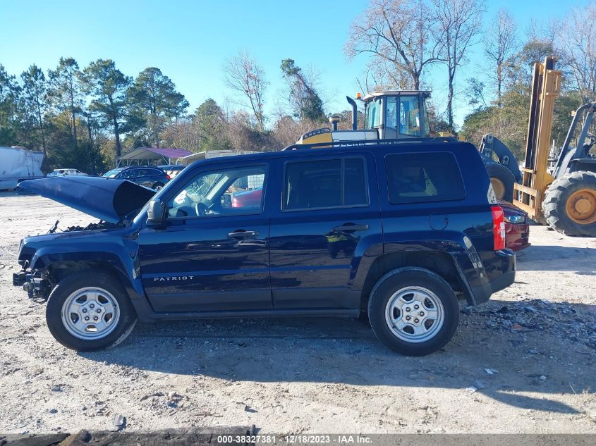 2015 JEEP PATRIOT SPORT - 1C4NJPBB6FD399055