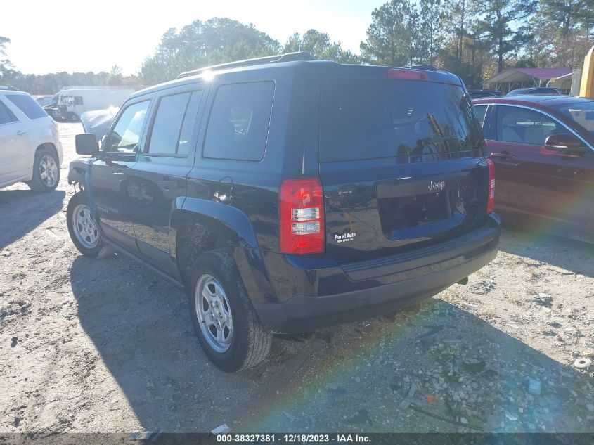 2015 JEEP PATRIOT SPORT - 1C4NJPBB6FD399055